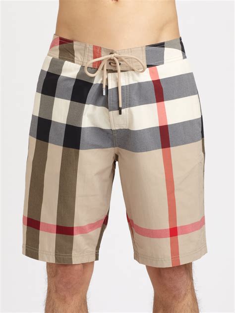 burberry swim trunks mens replica|burberry swim shorts men's sale.